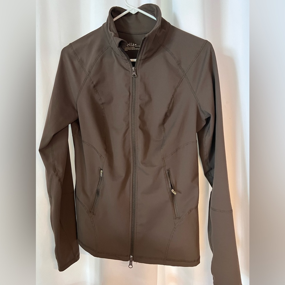 Zella Jacket size M Chocolate Brown